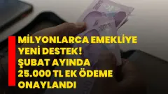 TBMM Gündeminde Emekliye 25.000 TL Ek Ödeme Teklifi: Kapsam, Şartlar ve Yasalaşma Süreci - Kada